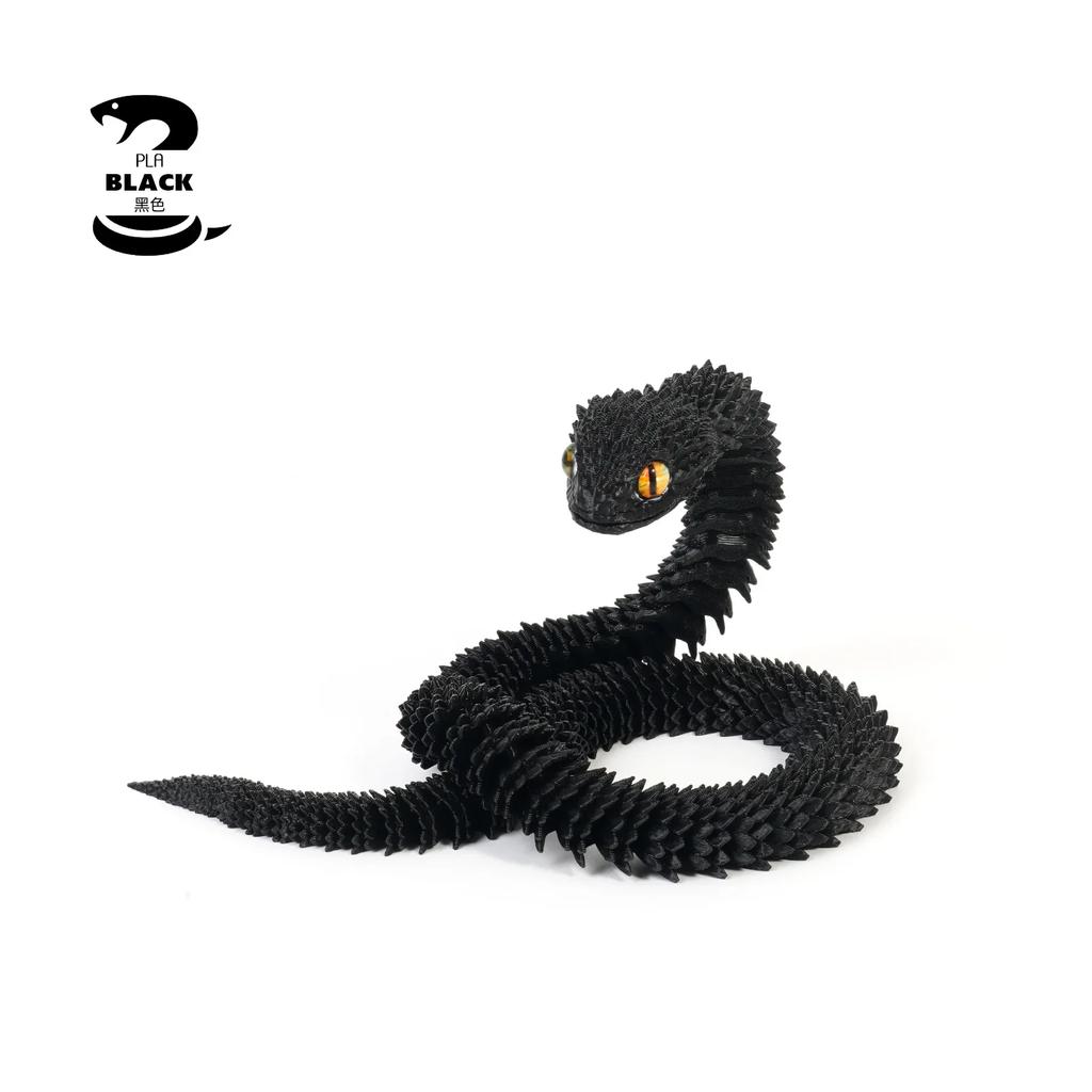 3D Printed Snake Decoration Printed Animal Desk Accessories Room Decor Table Funny Snake Year Ornament Gifts Home Wiccan Decor