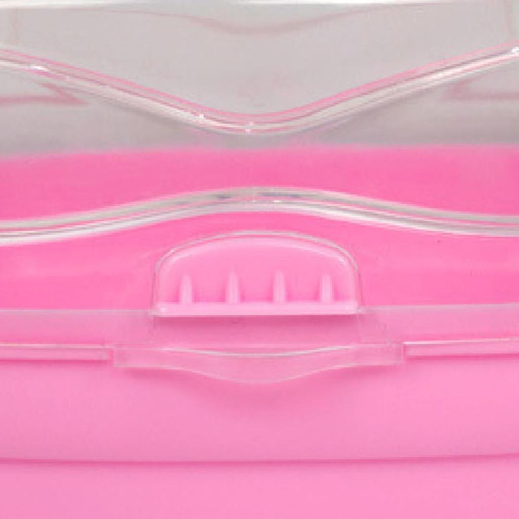 Hamster Carry Case Cage Portable Lightweight Small Animal Carry Case for Outdoor Travel Pink