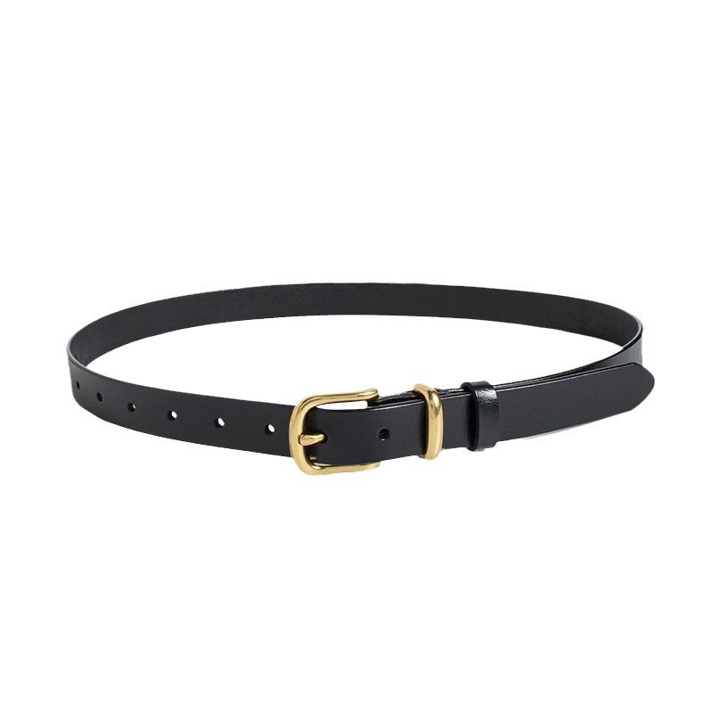 New Lady's Exquisite, High-end, Versatile Business and Commuting Fashion Leather Belt, Women's Belt, Cowhide