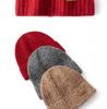 Unisex Cashmere Blend Knit Hat – Versatile Warm Wool for Autumn and Winter