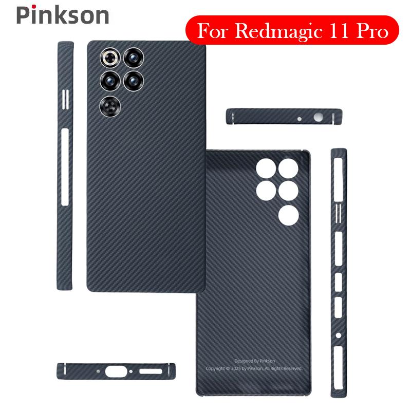 Carbon Fibre Case For ZTE Nubia Redmagic 11 Pro Plus Back Cover Case for REDMAGIC 11 PRO PRO+