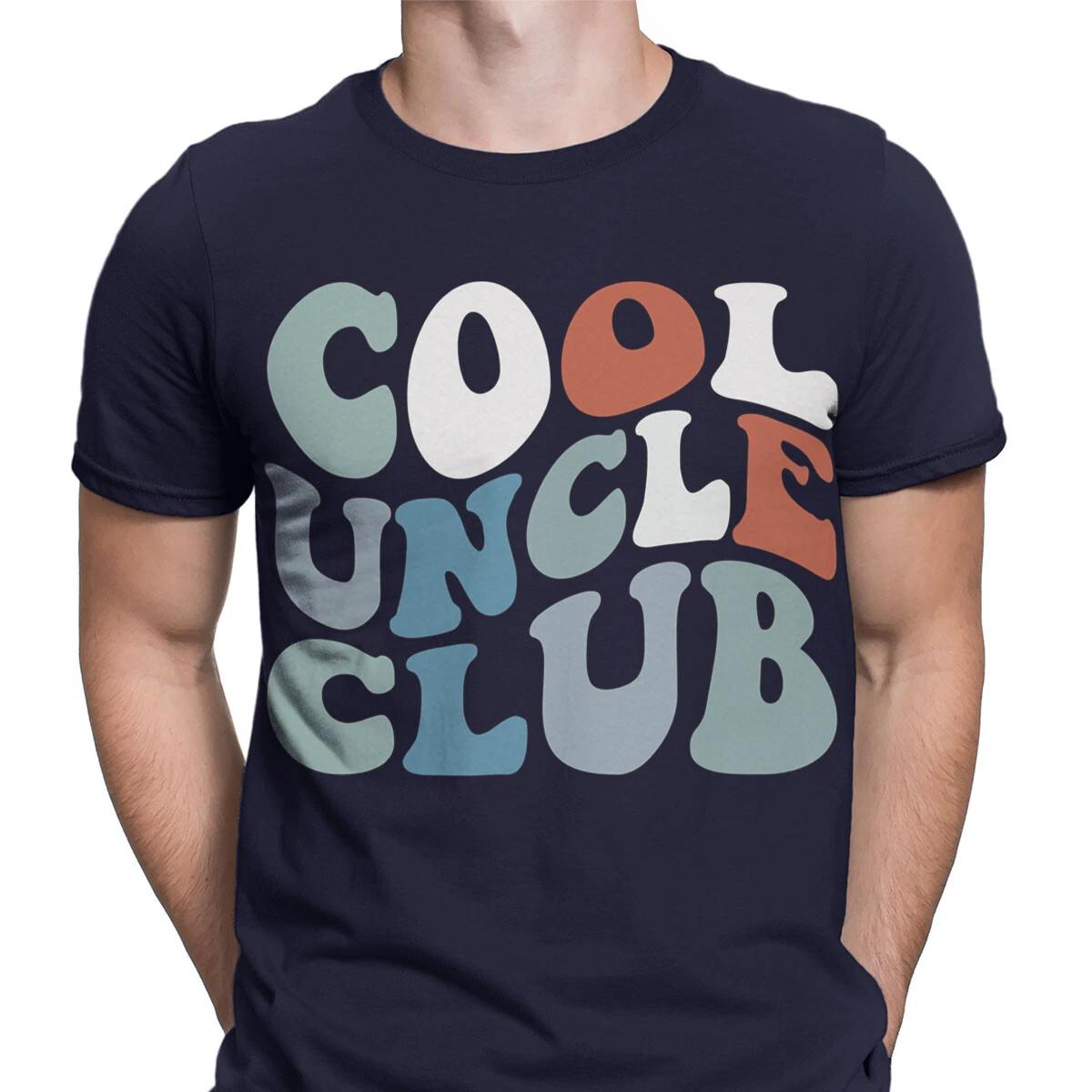 

Cool Uncle Club Retro Mens TTshirt Fun Psychedelic Design Great Gift Idea #T490 3XL
