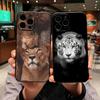 for OPPO A18 A16 A17 A38 A54 A40 A60 A80 A78 A79 A57 A55 A96 A15 A12 a53 Phone Cover Case Art Lion