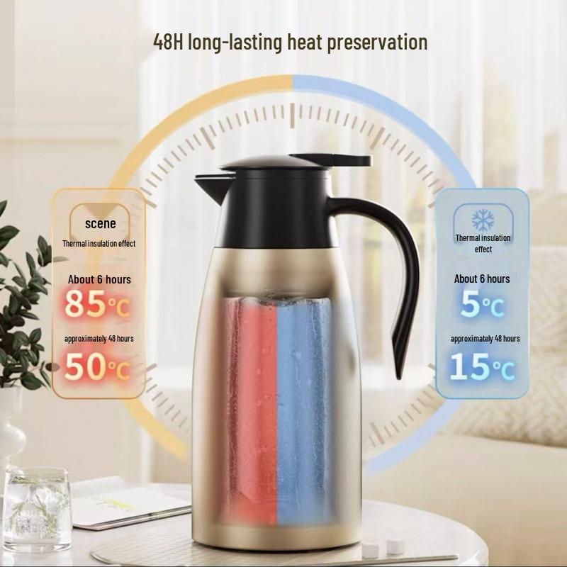 316 Stainless Steel Thermos Flask with Large Capacity for Catering & Dorms