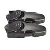 2x Diving Fin Strap Buckles Black Buckle Dive Flippers
