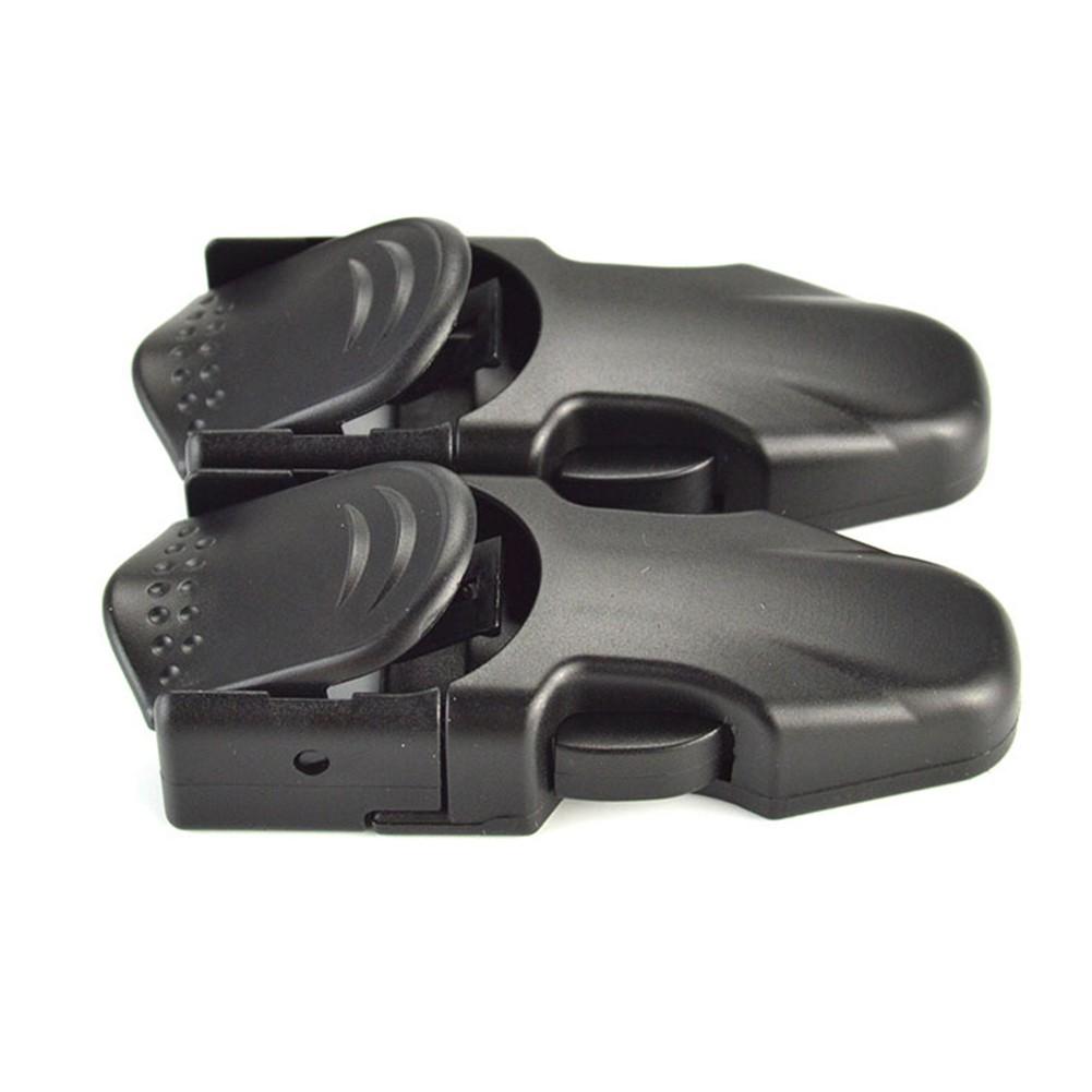 2x Diving Fin Strap Buckles Black Buckle Dive Flippers