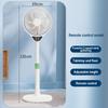55W Stojanový Podlahový Ventilátor Domácí Výkonný Vertikální Ventilátor Oscilační Časovač Dálkové Ovládání Elektrické Ventilátory Domácí Spotřebič