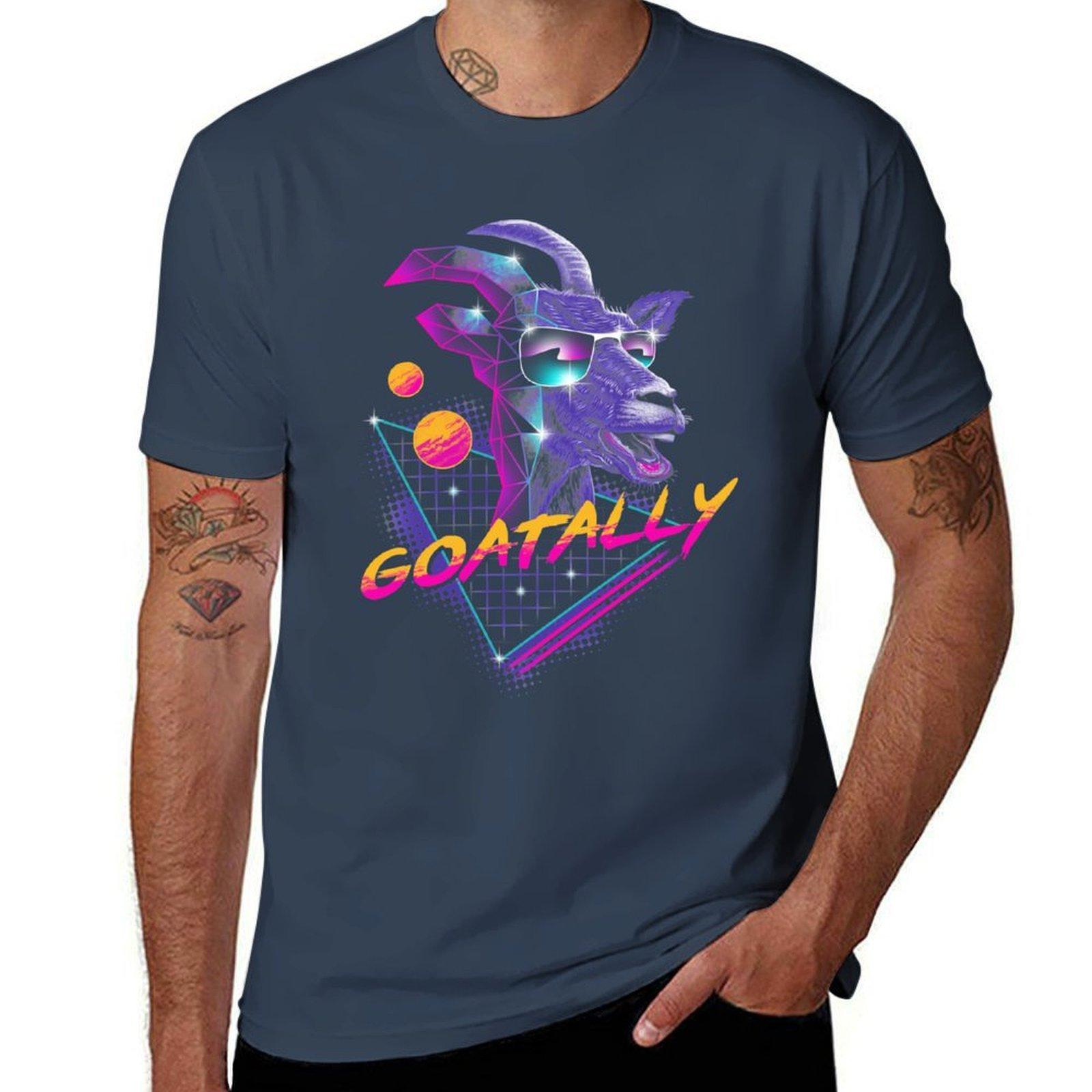 Goatally TShirt Big Size Crew Neck TShirt S