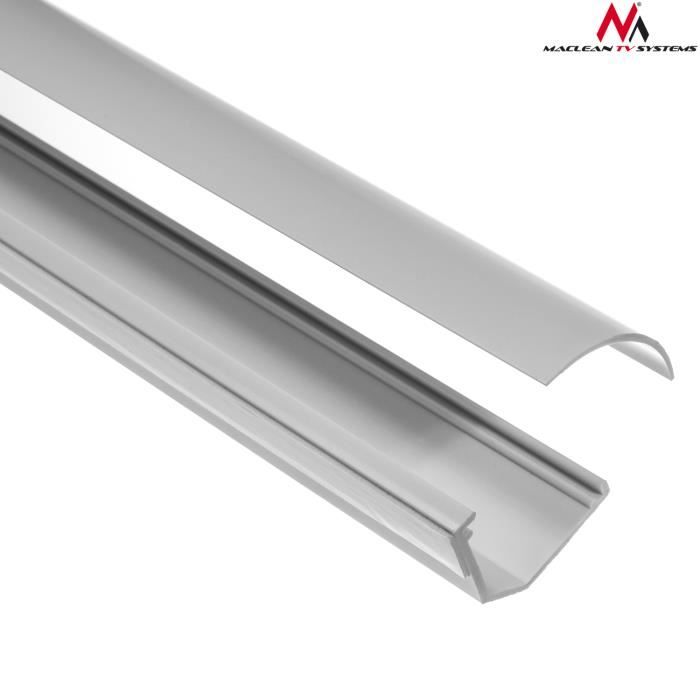 Maclean MCTV-575 White Cable Organizer 1.5 M 43 * 23MM with Adhesive Tape