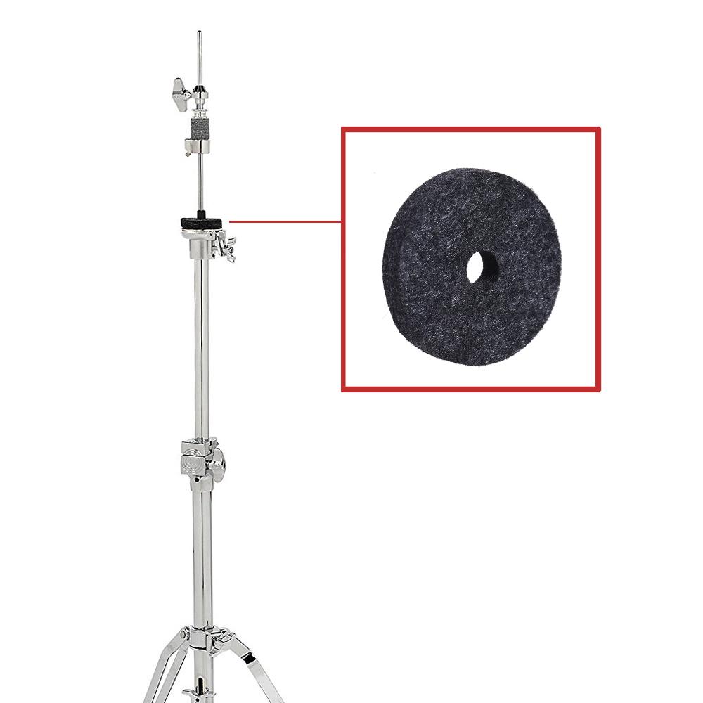 Buy 10pcs Cymbal Stand Felts HiHat Sleeves Felt Drum Set Felt Washer