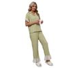 Sleepwear Women's Summer Lightweight Bubble-sheen Soft Lace-edge V-neck Cardigan, Can Be Worn Outside.