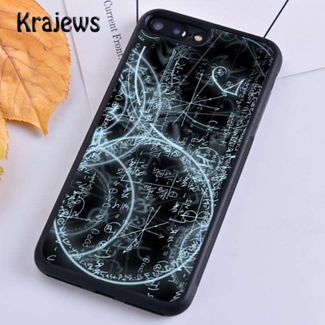 Krajews Brains Geek Science Math Physics Formulas Phone Case Cover For iPhone 17 Air 16 15 14 plus 11 12 13 pro max