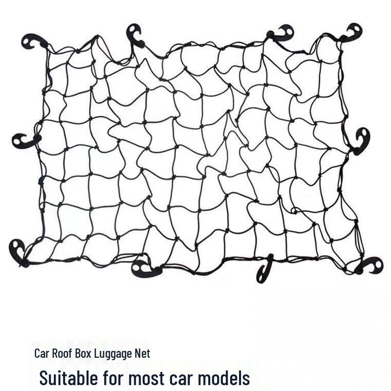 Elastyczna siatka bagażowa na dach samochodu