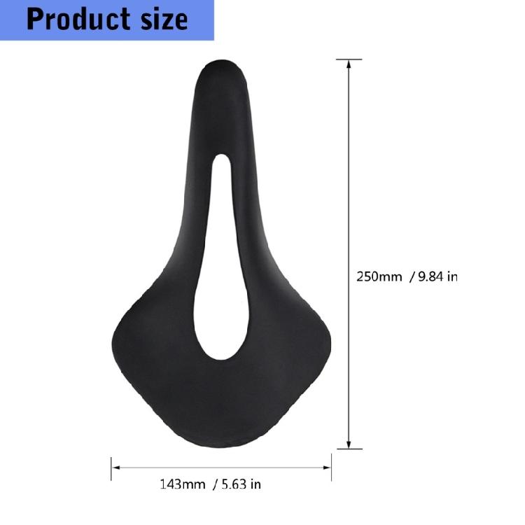 Shock Absorb Comfortable Ventilate Hole 3D Bicycles Saddles Hollow Bikes Seats Cushion for Mountain Bikes Road Bikes