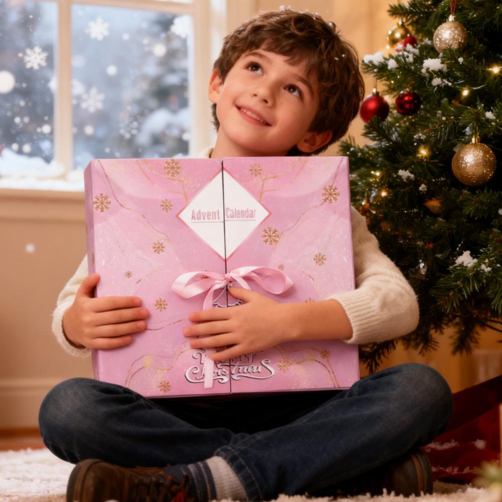 Calendario de Adviento Cajas de Regalo de Navidad DIY 2025 Calendario de Adviento de Navidad Cajas de Regalo Cajas de Cuenta Regresiva Rellenables DIY para Navidad