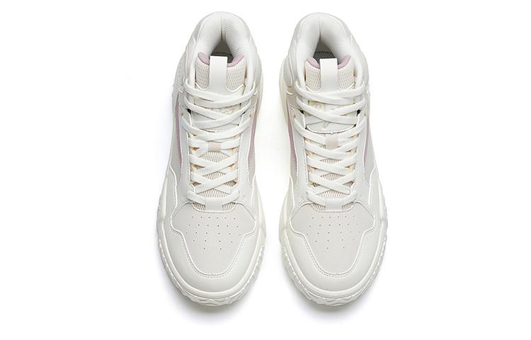 Women's Sneakers Anta Flame High top Skateboard Shoes Women's White Purple