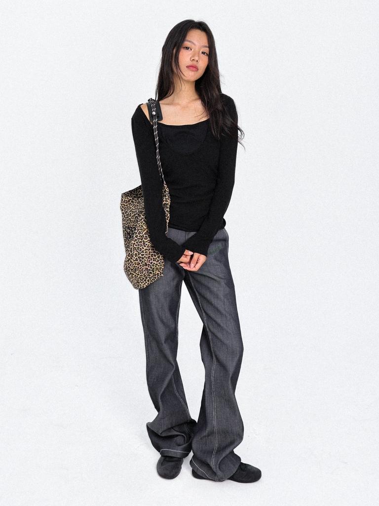 Ownser Leopard Daily Shoulder Bag