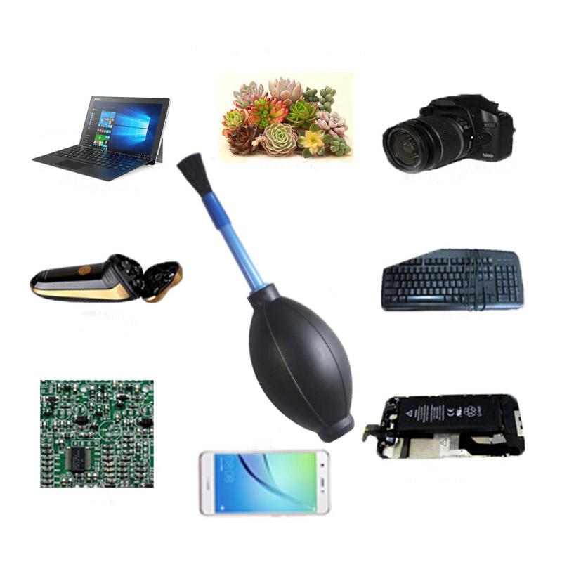 1/2pcs 2 in1 Camera Lens Clearing suit kit set cleaning bursh + Clean Air Blower For camera lens phone pad compter