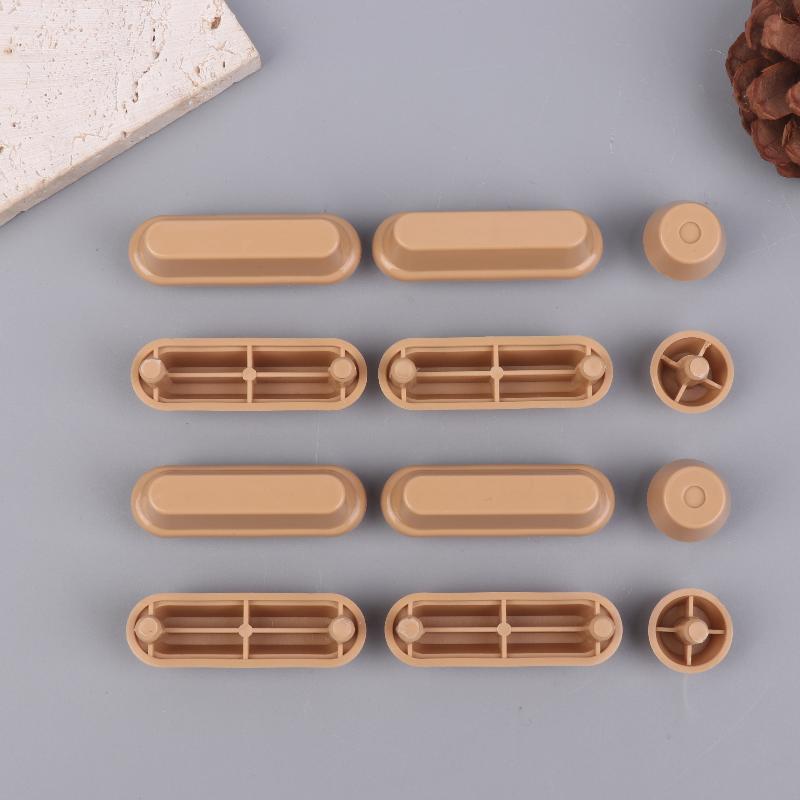 12Pcs Universal Toilet Seat Pad Buffers Stop Bumper Shock Absorber Kits Toilet Seat Buffer For Bathroom Toilet Accessories коричневый