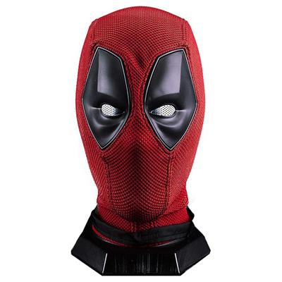 Deadpool Full Face Mask Breathable Knit Mask for Halloween Cosplay, Red