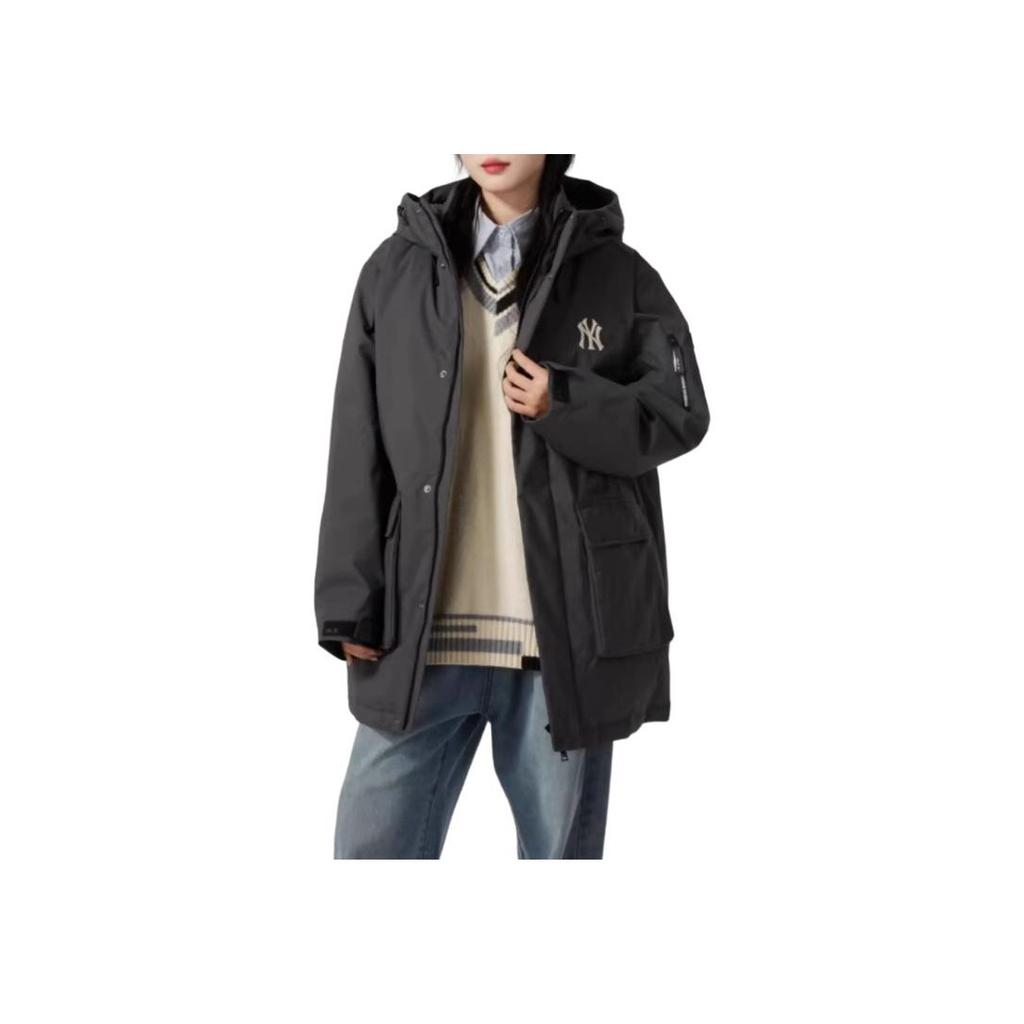 New MLB Down Jacket Unisex Charcoal Gray 3ADJB1446-50CGS