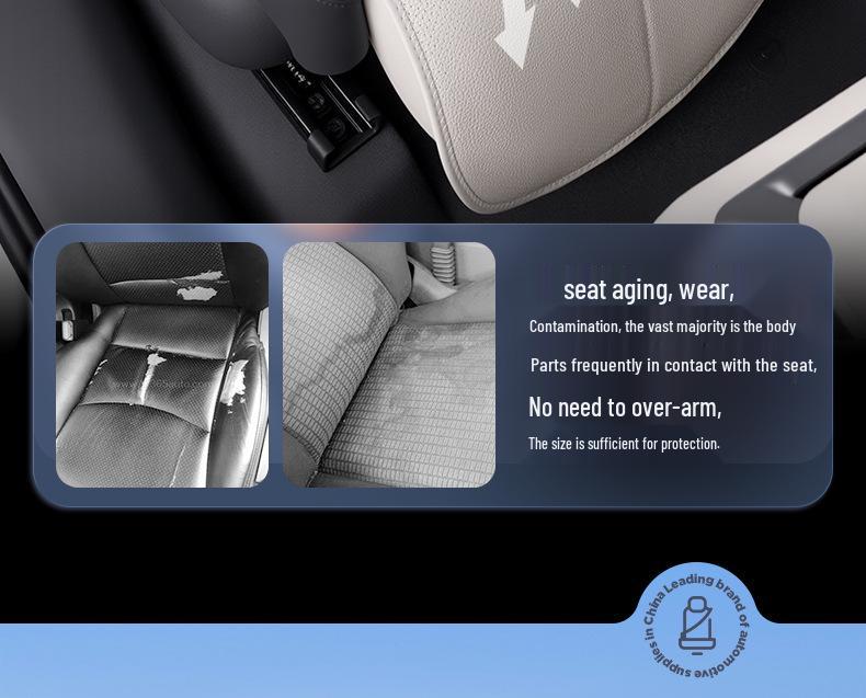 ZEEKR LS6 Genuine Leather Seat Cushion, Breathable & Ventilated, Four Seasons, Fits 2026 New Model 25 Cars