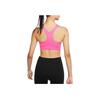 Nike Letter Print Round Neck Sports Vest Women Vests Pink CN5263-684
