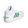 Adidas Hoops 2.0 Mid 'White Green' Sneakers EE7385