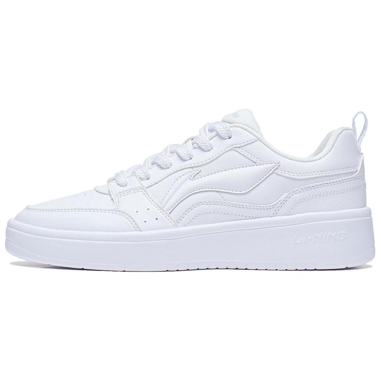 

LiNing Yuanbao Повседневные кроссовки Женские низкие кроссовки на платформе Нескользящие Амортизирующие Износостойкие AGCT340-5 35