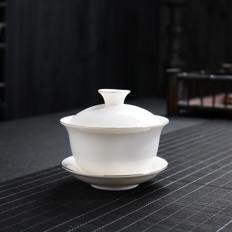 Dehua White Porcelain Gaiwan Tea Bowl