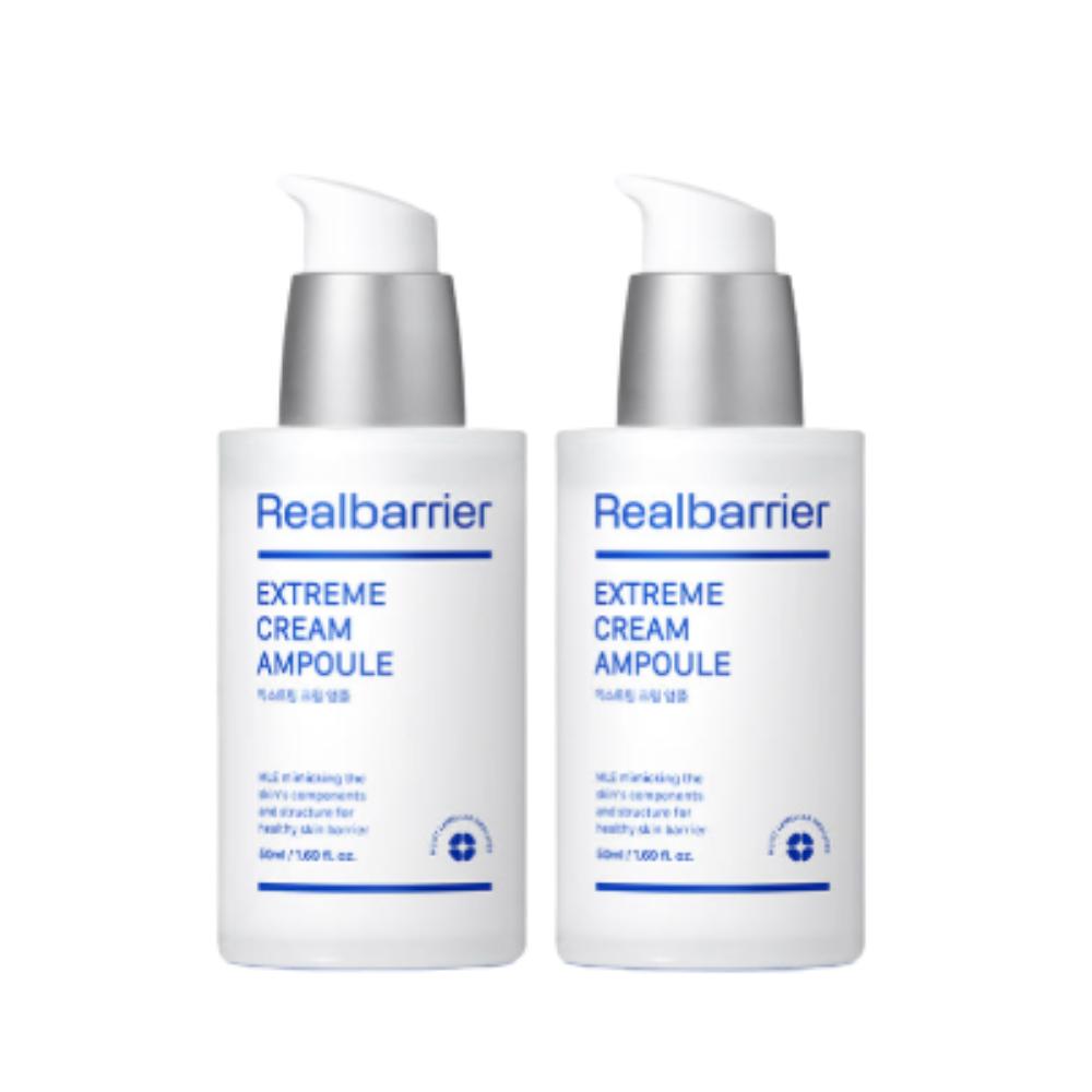 

Real Barrier Extreme Cream Ampoule 50 мл Набор из 2 шт. (2PCS) - Интенсивное укрепление барьера и глубокое восстановление влаги