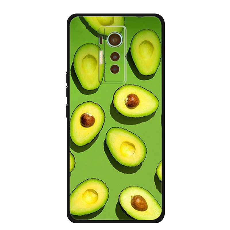 For Tecno Phantom X 2021 Case Animals TPU Silicone Soft Phone Cover Cases for PhantomX 2021 AC8 Protective Shockproof Wolf Shell