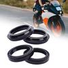 Motorcycle Front Fork Shock Absorber Protector Oil Seal and Dust Kit,43x55x9.5/10.5mm,