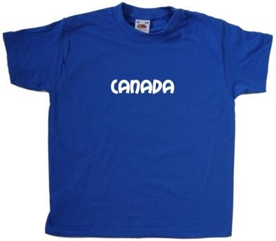 Canada text Kids T-Shirt