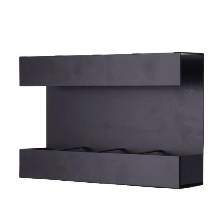 Metal Straw Chopstick Utensil Organizer Wall Mounted Kitchen Cabinet Storage Rack Space Saving for Home Restaurant