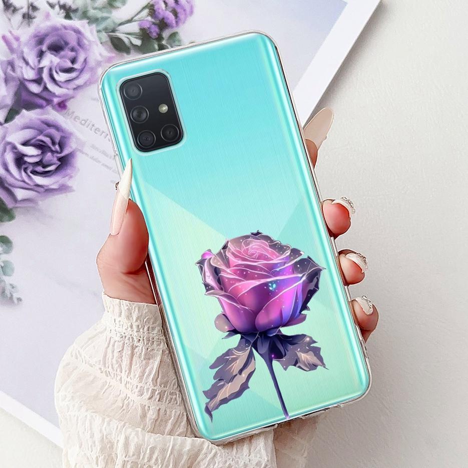 For Samsung Galaxy A31 A51 A71 Case A315F A515F A715F New Luxury Painted Cover Soft Silicone Case For Samsung A51 A 31 71 Fundas