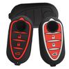 Silicone Key Cover Holder For Alfa Romeo Giulietta Myth Junior 4C Romeo Mito Myth 159 Gto Gta Car Remote Control Car Accessories