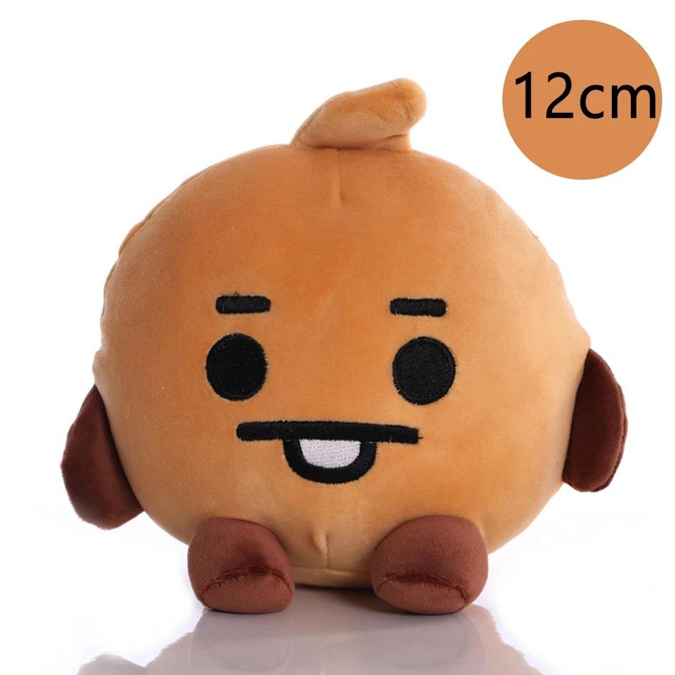12-24cm Cartoon Boy Group Plush Keychain Pendant Backpack Decoration Doll Kids Gift