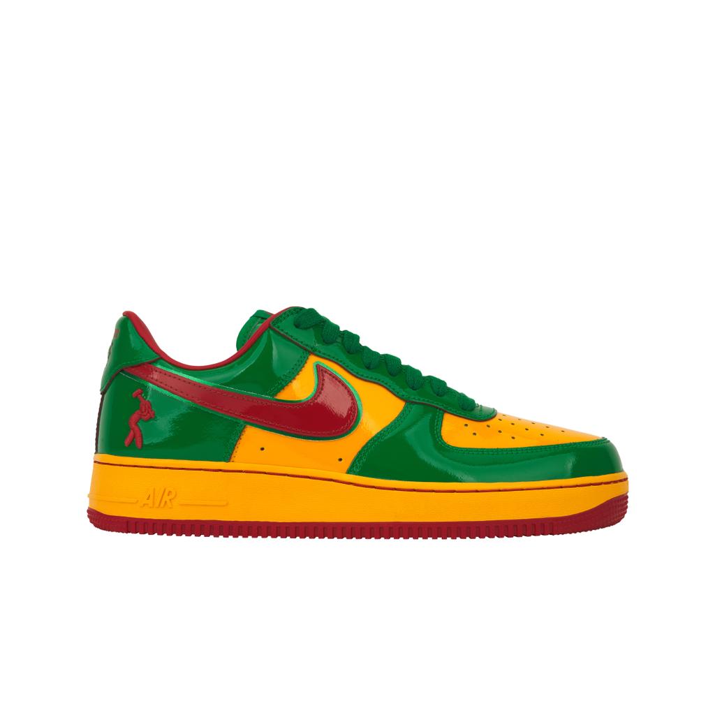Lil Yachty X Nike Air Force 1 Low Concrete Boys - Lucky Green Unisex Sneakers Mystic-Red University-Gold IH4383-300