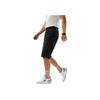Li Ning Fitness Series Solid Color Breathable Comfortable Casual Shorts Men Shorts Black AKYU011-1