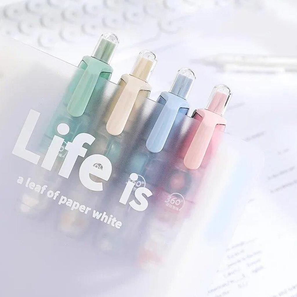 Scrapbook Glue Simplicity Correction Tape Style Glue Mini Portable Eraserable Glue Paste Non-sticky Memo Pad Studnet Supplies