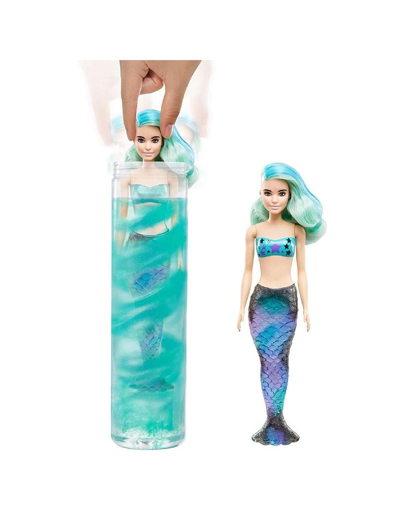 Mattel Barbie Color Reveal Doll: Mermaid Series, One Surprise ColorReveal with Each Transaction