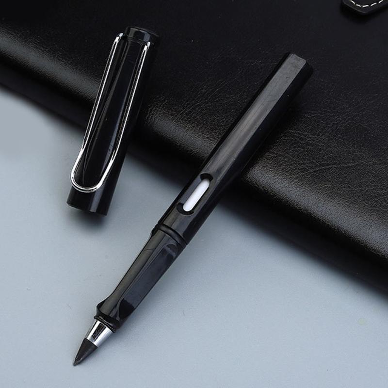 Portable Erasable Inkless Pencil Refillable Inkless Pencil Unique Screw Interface Design Detachable Pen Nib for Children