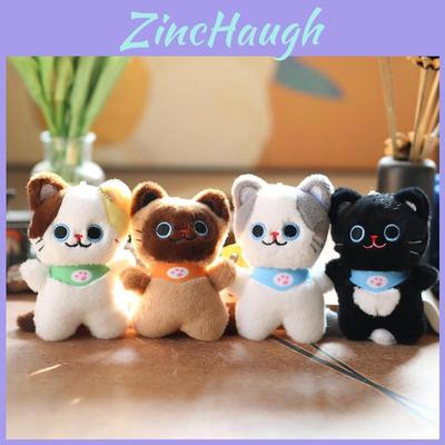 Entzückendes Niedliches Kätzchen Plüschtier Schlüsselanhänger Weiche Stofftierpuppe Taschenanhänger