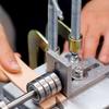 Leather Strip and Strap Cutter Set Including 2 C-Clamps, 20 Replacements and 8 Wrenches, Leather Strap Cutting Machine