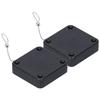 2Pcs Automatic Door Closer Punch Free Multifunctional 800G Pull Strong Tensile Force Wear