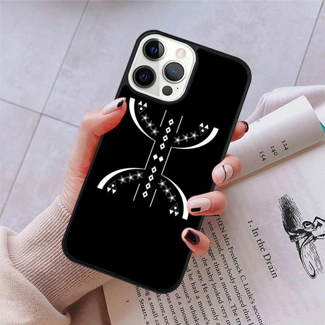 Amazigh Symbol Berber Academy Phone Case For iPhone 17 Air 15 16 16e 11 12 13 14 Pro Max Cover For iPhone 17 Air Max Plus Fundas