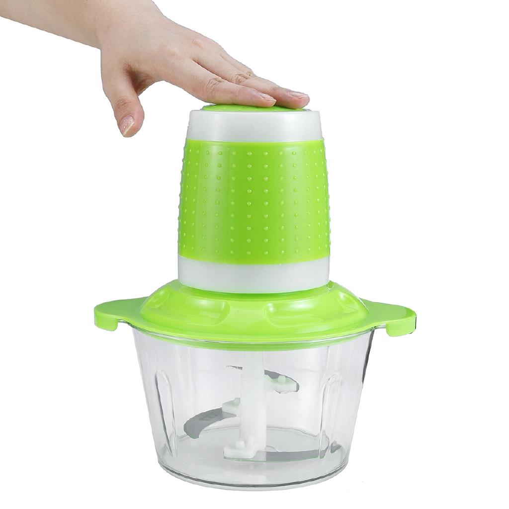 Multifunction Electric Chopper Meat Grinder 2L Food Vegetable-Blender Stuffing Mincer 220V
