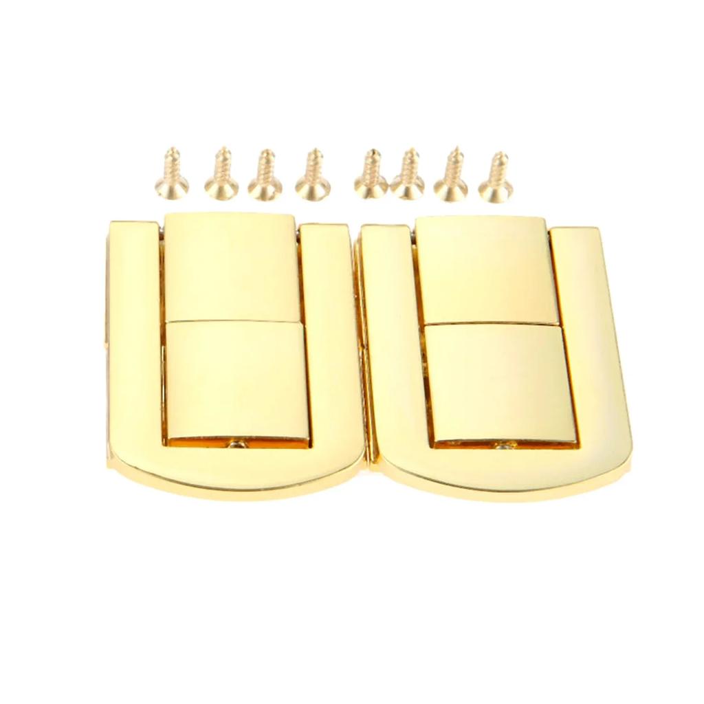 1Pc 43x32mm Zinc Alloy Antique Square Buckle Lock Wooden Wine Gift Box Lock Buckle jewelry Box Latch Clasps with Screws Hardware