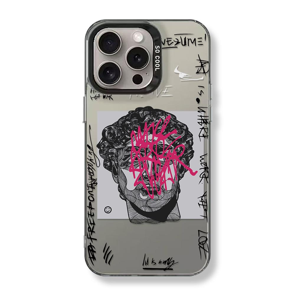 Painted Phone Case for iPhone 11 14 15 16 iPhone 17 11 12 13 for 17 14 15 16 Pro14 15 16 Pro Max for Samsung S25 Ultra S24 S25 A36 A56 A16 Hard Cover